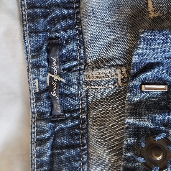 VINTAGE 7 for All Mankind Wide Leg Jeans - Picture 4 of 9